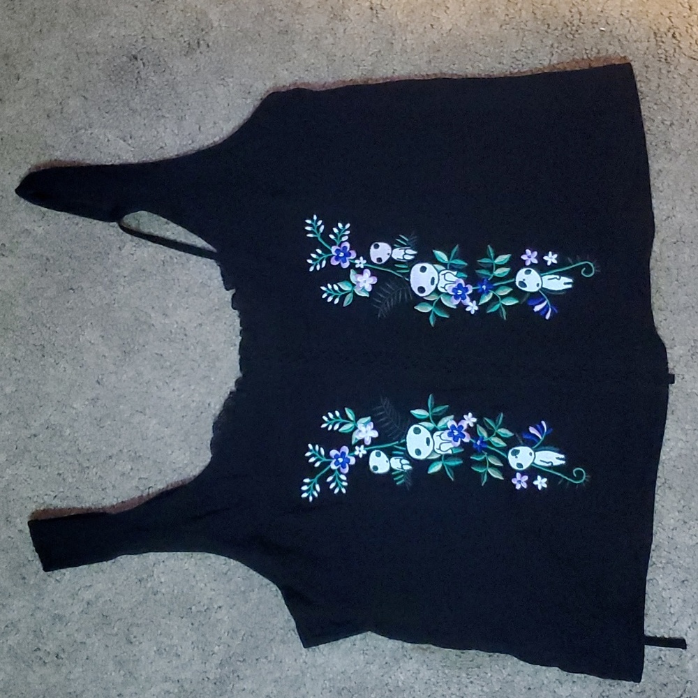 Princess Mononoke Embroidered lounge top